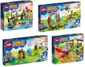 LEGO Sonic - Ilha de Resgate Animal da Amy - 388 peças - Lego